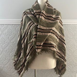 Wilfred wool blanket scarf, Aritzia